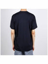 Logo Patch Short Sleeves T-Shirt Navy - STONE ISLAND - BALAAN 5