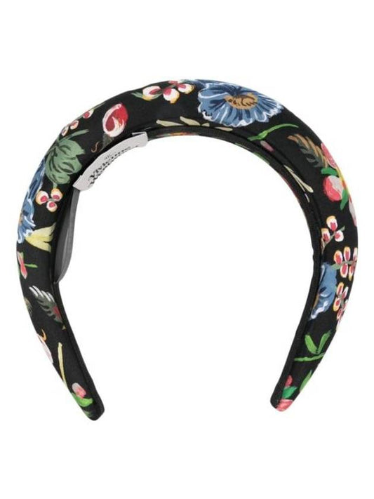 Floral Print Headband Black - VIVIENNE WESTWOOD - BALAAN 1