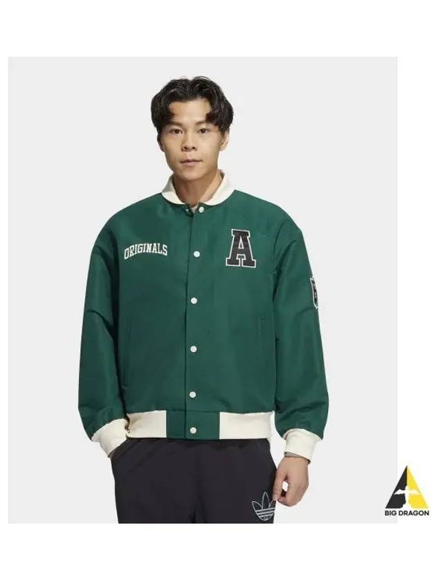 Anti University Bomber Jacket Green - ADIDAS - BALAAN 2