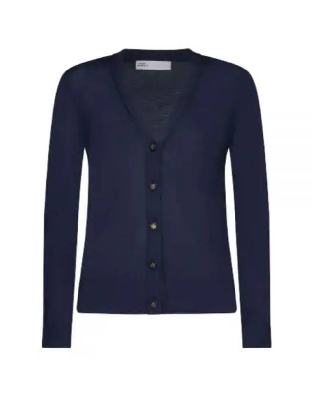 Simone Knit Cardigan Navy - TORY BURCH - BALAAN 2