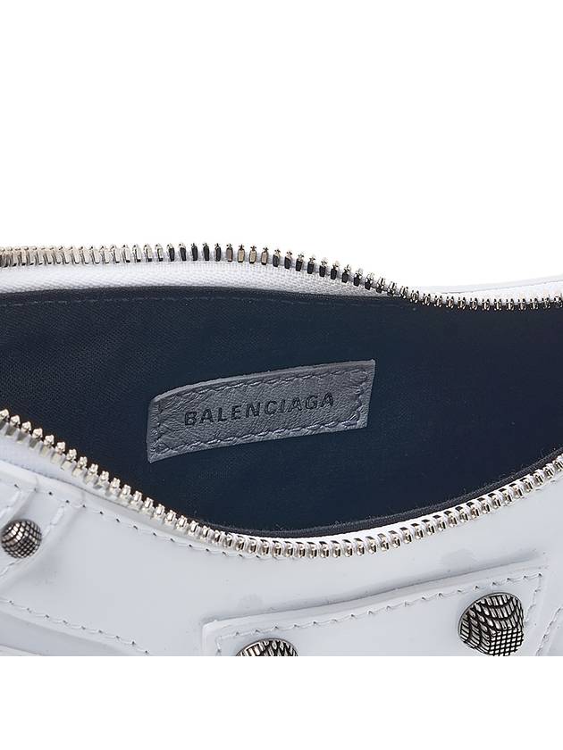 Lecagol XS Leather Shoulder Bag White - BALENCIAGA - BALAAN 11