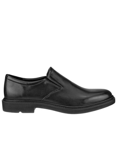 Metropole London Leather Dress Shoes Slip-On Black - ECCO - BALAAN 1