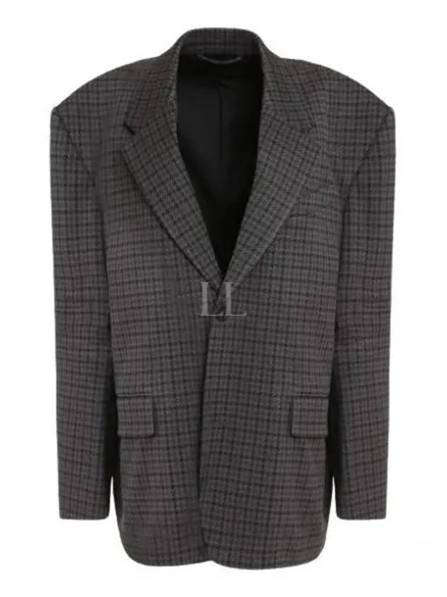 24 751752M TOU90 1240 Cotton Blazer Jacket - BALENCIAGA - BALAAN 1