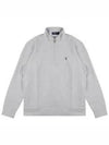 Cotton quarter zipper sweater gray 1236404 - POLO RALPH LAUREN - BALAAN 1