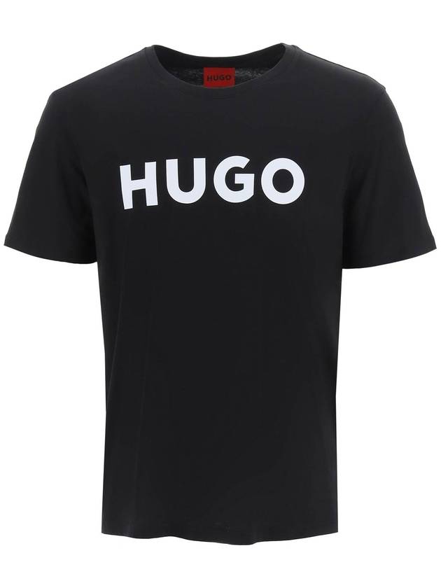 Logo Short Sleeve T-Shirt Black - HUGO BOSS - BALAAN 2