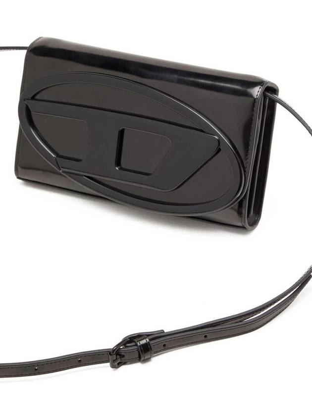 1DR Strap Leather Long Wallet Black - DIESEL - BALAAN 5