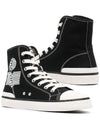 Women's Benkeenh High Top Sneakers Black - ISABEL MARANT - BALAAN 2