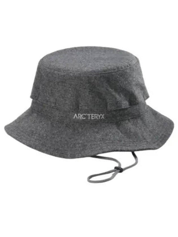 Logo Wool Cranbrook Bucket Hat Grey - ARC'TERYX - BALAAN 1