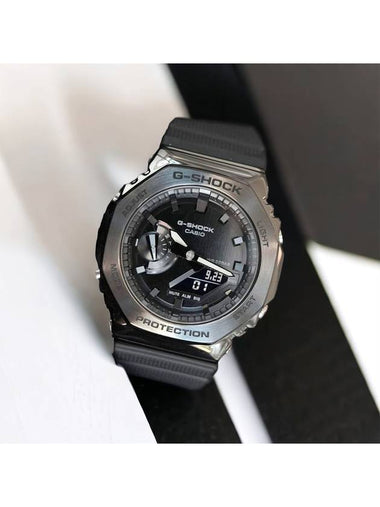 Metal All Black Chrome Gyal Oak Digital Analog - G-SHOCK - BALAAN 1