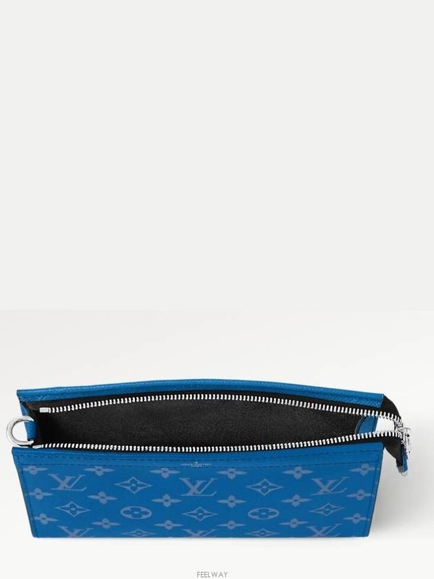 Gaston Taigarama Cross Bag Blue - LOUIS VUITTON - BALAAN 4