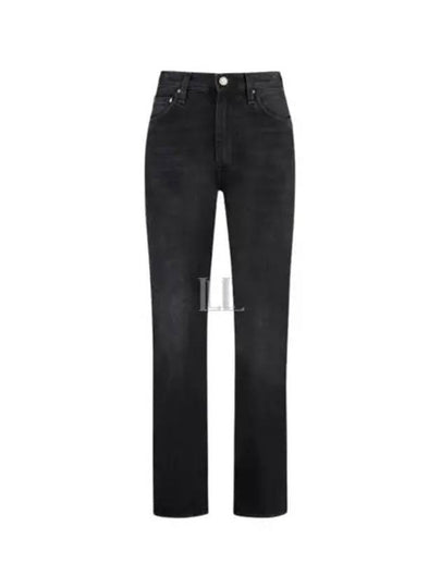 Women's Twisted Seam Jeans Black - TOTEME - BALAAN 2