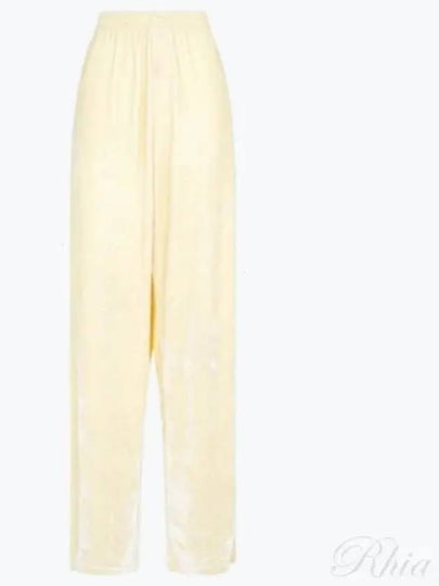 velvet effect straight pants 751017TOVO3 - BALENCIAGA - BALAAN 2