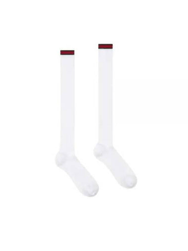 Long Web Socks White - GUCCI - BALAAN 1