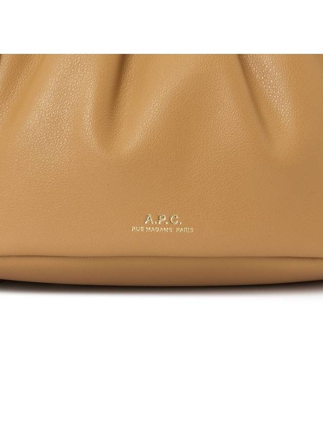 Ninon Small Drawstring Cross Bag Caramel - A.P.C. - BALAAN 9