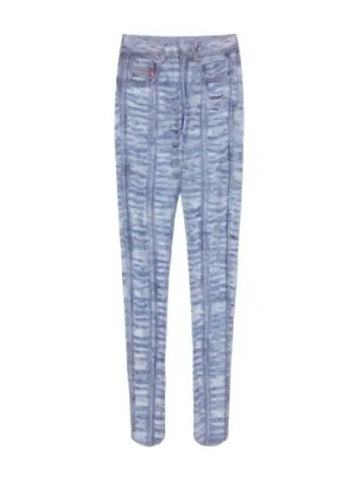 Cole Leggings Pants Light Blue - DIESEL - BALAAN 1