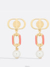 Dioriviera Petit CD Metal Earrings Pink Gold - DIOR - BALAAN 2