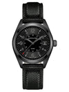 Men's Khaki Field Quartz Movement Dial Watch Black - HAMILTON - BALAAN 3