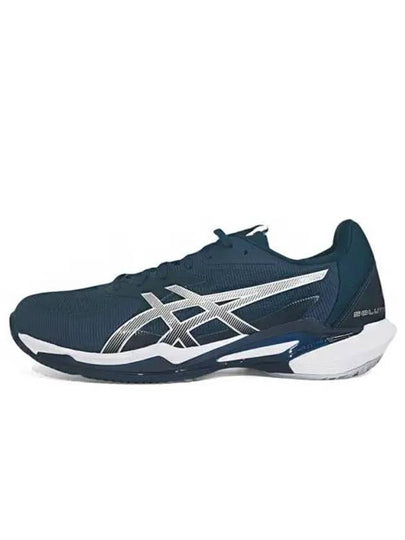 Solution Speed ​​FF 3 Low Top Sneakers Pure Silver French Blue - ASICS - BALAAN 2