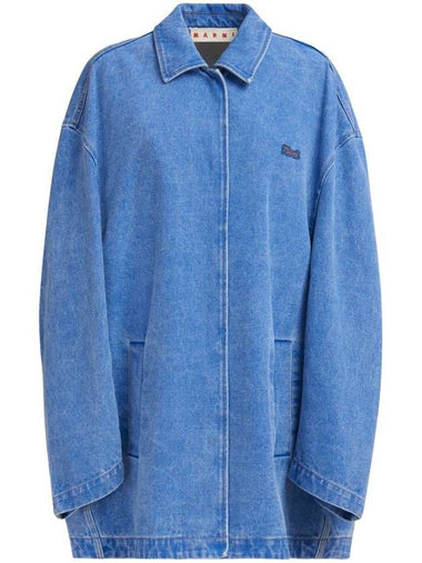 Marni Denim Jacket With Patch - MARNI - BALAAN 1