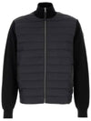 Men s Cashmere Padded Cardigan 9B00004 M4281 - MONCLER - BALAAN 2