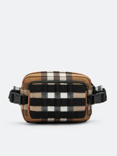 Paddy Check Belt Bag Brown - BURBERRY - BALAAN 2