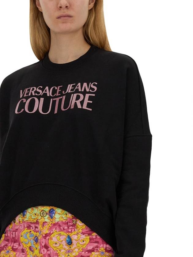 SWEATSHIRT WITH LOGO - VERSACE - BALAAN 4