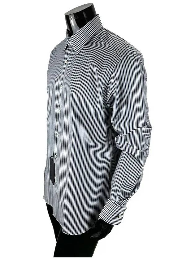 Striped Long Sleeve Shirt - PRADA - BALAAN 3