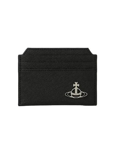 ORB Logo Card Wallet Black - VIVIENNE WESTWOOD - BALAAN 2