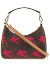 Stampa Pegasus Shoulder Bag Brown Red - ETRO - BALAAN 4