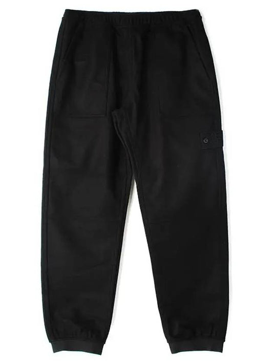 Ghost Regular Track Pants Black - STONE ISLAND - BALAAN 2