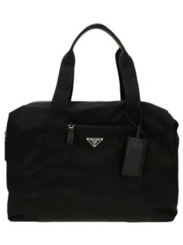 Re-Nylon Saffiano Duffel Bag Black - PRADA - BALAAN 2
