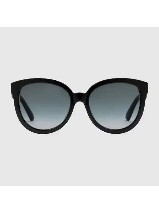 low nose bridge fit cat eye frame sunglasses black acetate 733364J07401012 - GUCCI - BALAAN 1