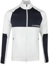 Logo Print Mid Layer Zip-Up Jacket White - J.LINDEBERG - BALAAN 2