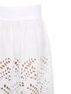 Isabel Marant Etoile embroidered cotton skirt - ISABEL MARANT - BALAAN 3