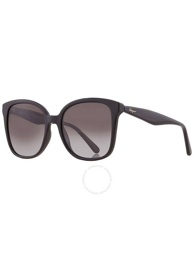 Eyewear Logo Square Sunglasses Black - SALVATORE FERRAGAMO - BALAAN 4