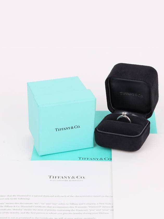 0 59ct diamond platinum women s ring - TIFFANY & CO. - BALAAN 10