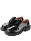 Oxford Leather Lace-Up Derby Black - MAISON MARGIELA - BALAAN 2