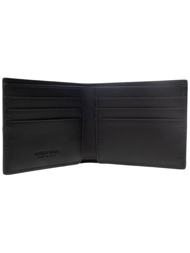 Intrecciato Cassette Half Wallet Black - BOTTEGA VENETA - BALAAN 3