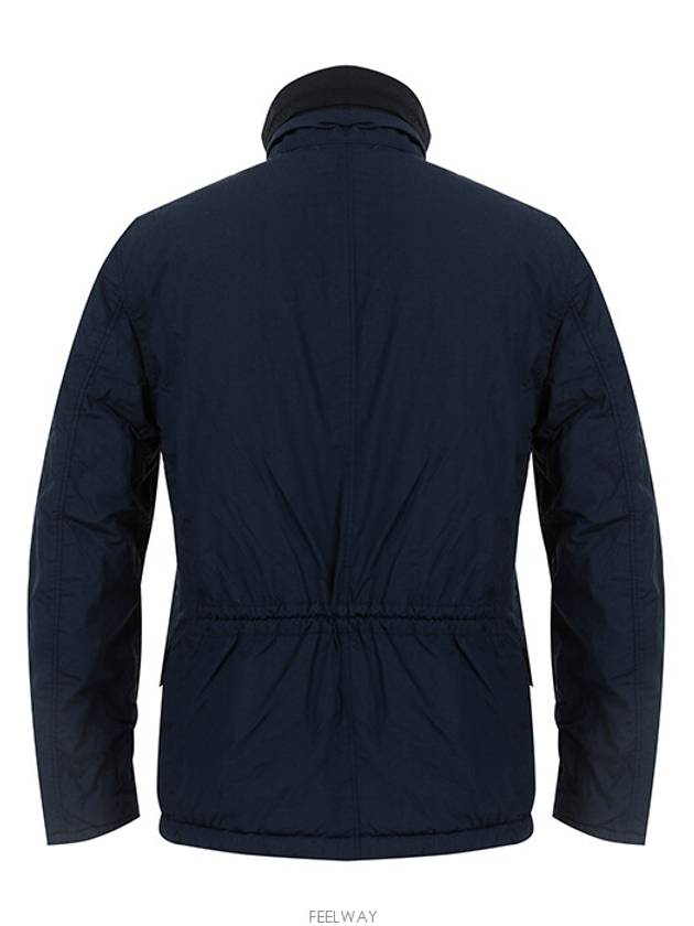 Wappen Patch Naslan Light Watteau Parka Navy - STONE ISLAND - BALAAN 5