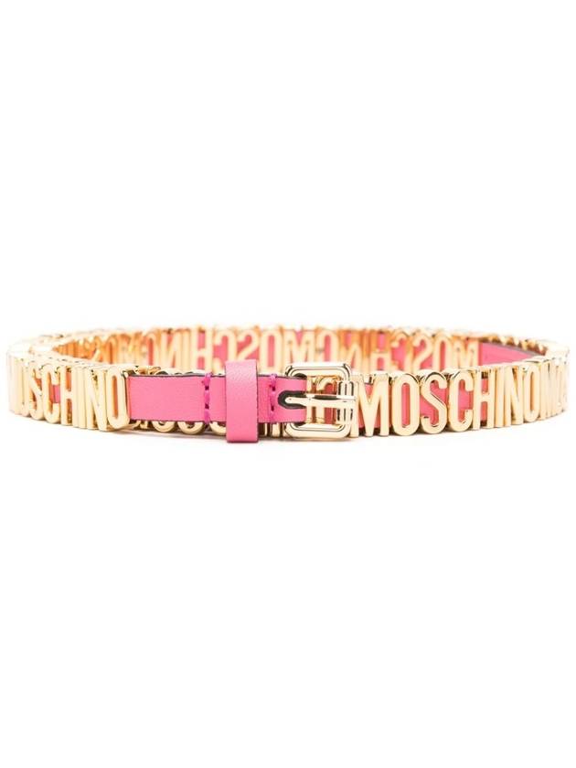 Regular Belt A8045 8002 0199 PURPLE - MOSCHINO - BALAAN 2