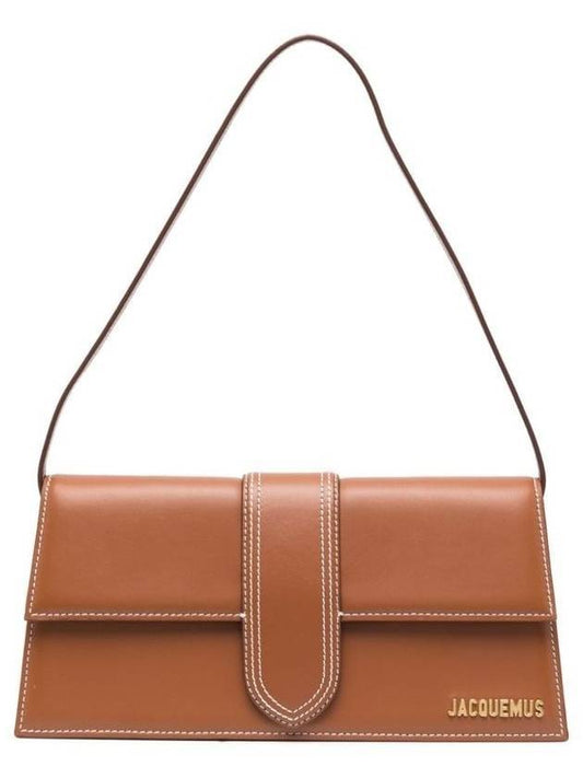 Le Bambino Long Flap Shoulder Bag Light Brown - JACQUEMUS - BALAAN 1