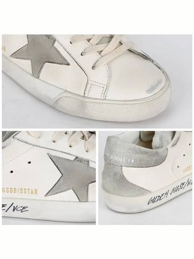 Super Star Suede Leather Low Top Sneaker White - GOLDEN GOOSE - BALAAN 6