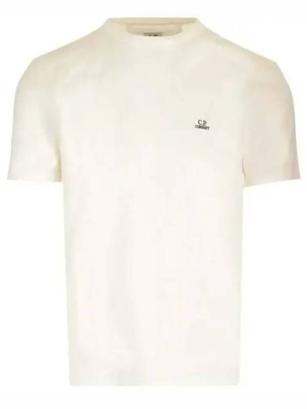 30/1 Jersey Logo Short Sleeve T-Shirt White - CP COMPANY - BALAAN 2