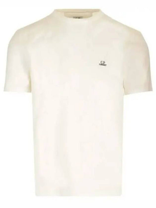 Short Sleeve T-Shirt 16CMTS068A 005100W 103 GAUZE WHITE - CP COMPANY - BALAAN 2