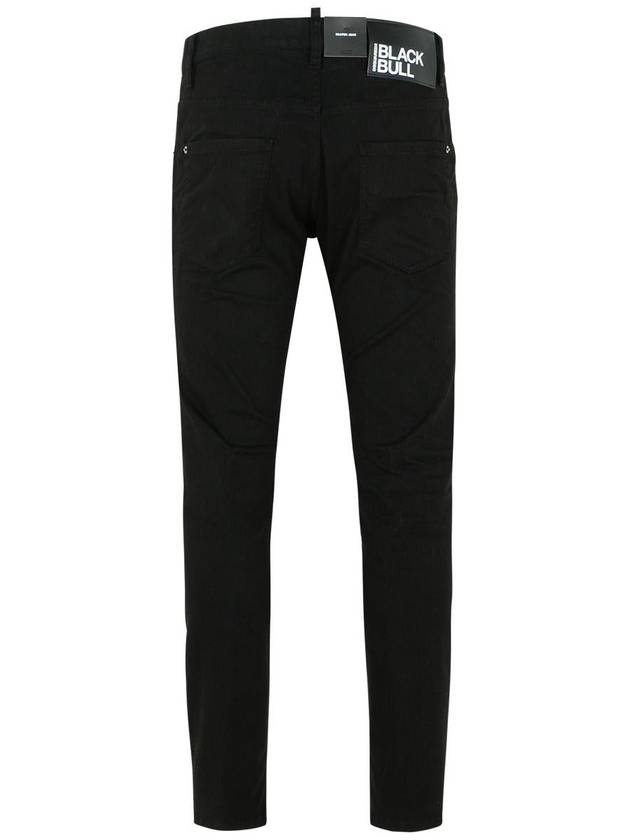 DSQUARED2 'Skater' Black Cotton Jeans - DSQUARED2 - BALAAN 3