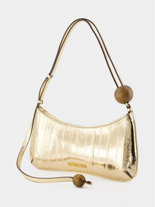 Le Bijou Perle Shoulder Bag Gold - JACQUEMUS - BALAAN 3