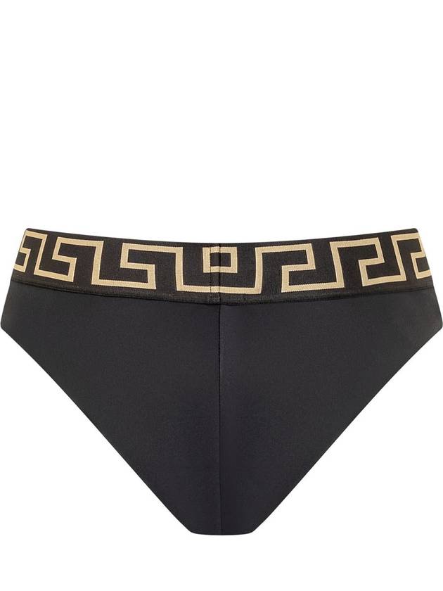 Greca border bikini bottom black - VERSACE - BALAAN 3