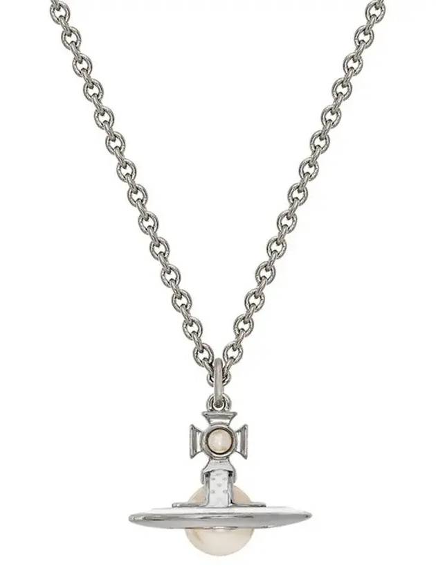 Simonetta Pearl Pendant Necklace Silver - VIVIENNE WESTWOOD - BALAAN 2