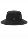 Chrome R Bucket Hat Black - CP COMPANY - BALAAN 2