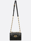 Miss Caro Cannage Lambskin Cross Bag Black - DIOR - BALAAN 5